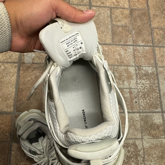 BALENCIAGA TENIS TRACK WHITE size usa 7 
Used - Picture 5 of 5